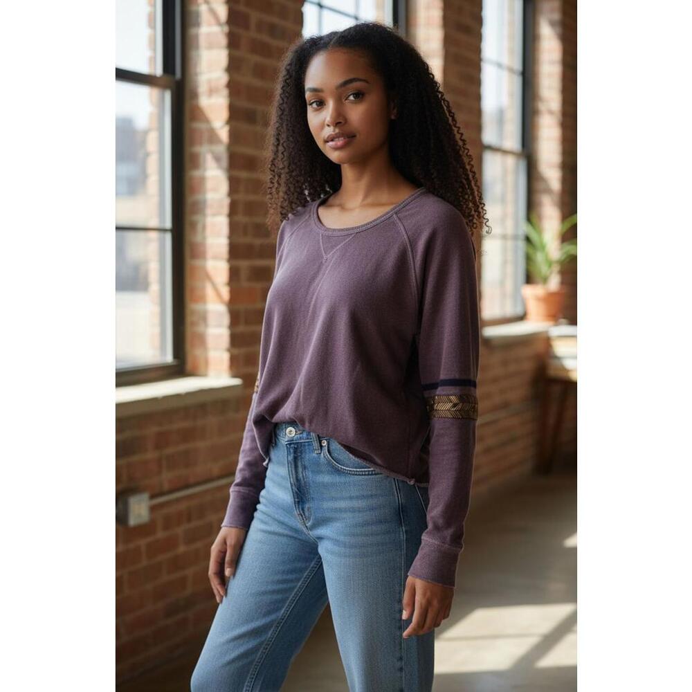 Cozy Long Sleeve Jersey Top for Women